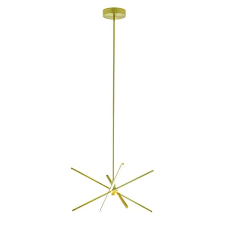 Afx Jaxx Pendant - LED 42W - 2400 Lm - 120V - Satin Brass JAXP24L30D1SB